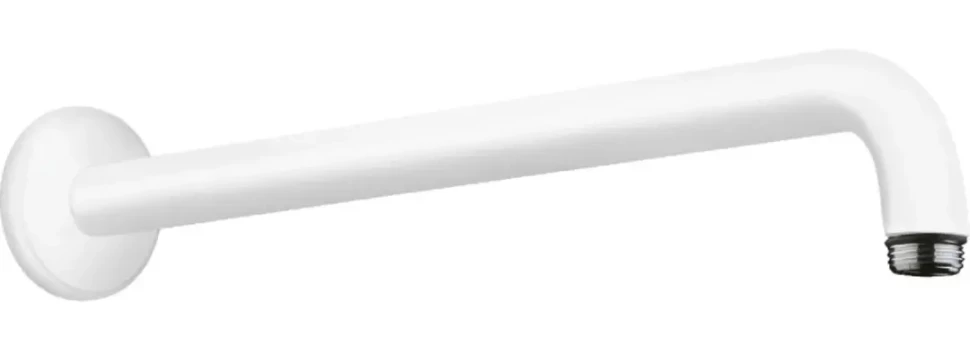 Кронштейн для верхнего душа 389, настенный, белый Hansgrohe 27413700