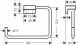 Держатель для полотенца, кольцевой, шлифованная бронза Hansgrohe AddStoris 41754140