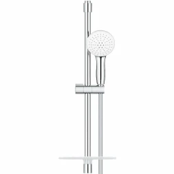 Душевой гарнитур 600, 2 вида струи, с полочкой, хром Grohe Tempesta New 27926003