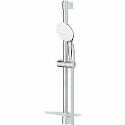 Душевой гарнитур 600, 2 вида струи, с полочкой, хром Grohe Tempesta New 27926003
