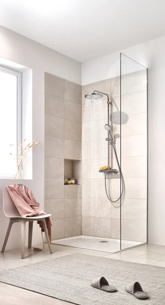 Душевая система с термостатом для душа, хром Grohe Tempesta Cosmopolitan 250 26670000