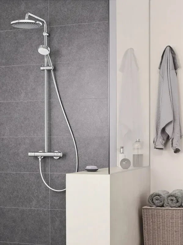 Душевая система с термостатом для душа, хром Grohe Tempesta Cosmopolitan 250 26670000