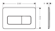 Панель смыва, белый глянец Hansgrohe iFrame Original Q 66001450