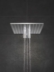 Верхний душ с кронштейном 310, 2 режима струи, хром Grohe Rainshower 310 SmartActive 26479000