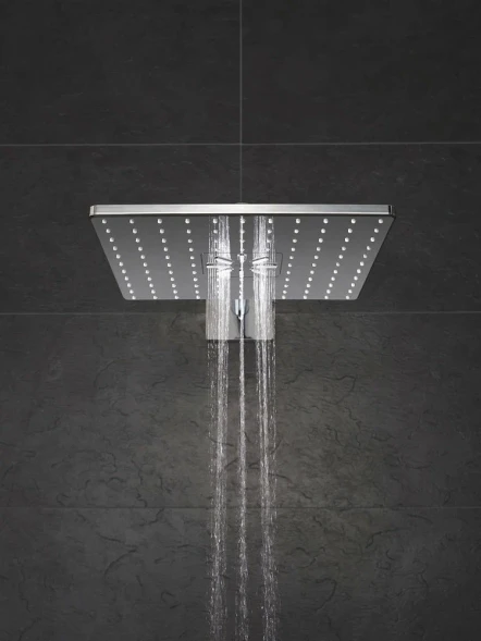 Верхний душ с кронштейном 310, 2 режима струи, хром Grohe Rainshower 310 SmartActive 26479000