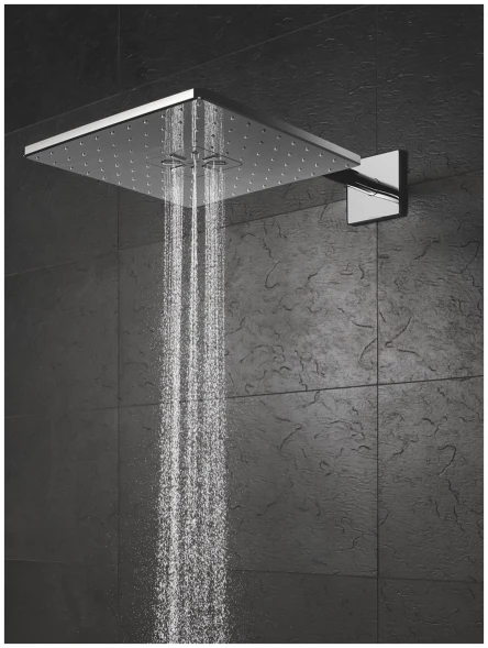 Верхний душ с кронштейном 310, 2 режима струи, хром Grohe Rainshower 310 SmartActive 26479000