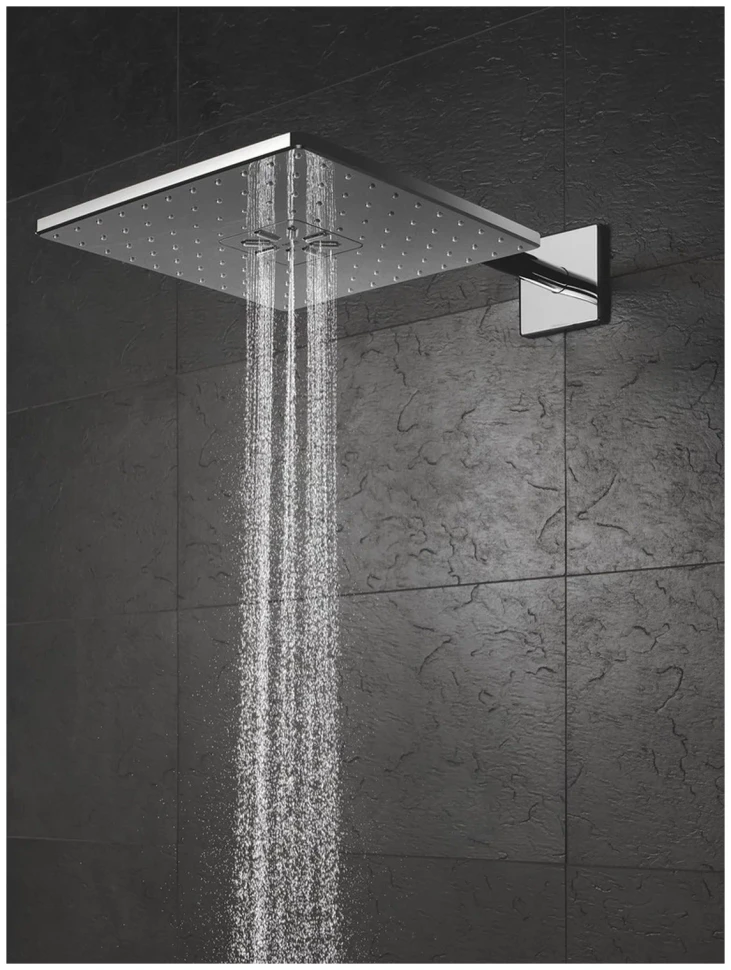 Верхний душ с кронштейном 310, 2 режима струи, хром Grohe Rainshower 310 SmartActive 26479000