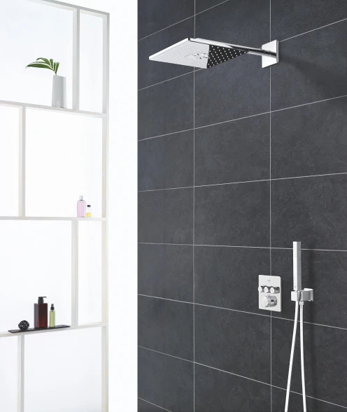 Верхний душ с кронштейном 310, 2 режима струи, хром Grohe Rainshower 310 SmartActive 26479000