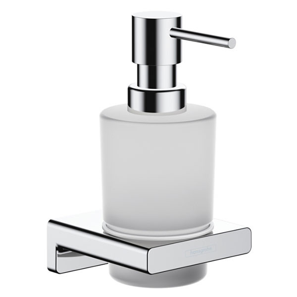 Дозатор жидкого мыла с держателем, хром Hansgrohe AddStoris 41745000