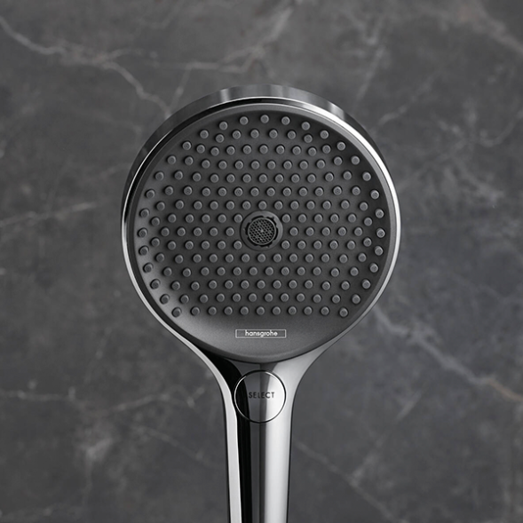 Ручной душ 130, 3 типа струи, черный Hansgrohe Rainfinity 26864670