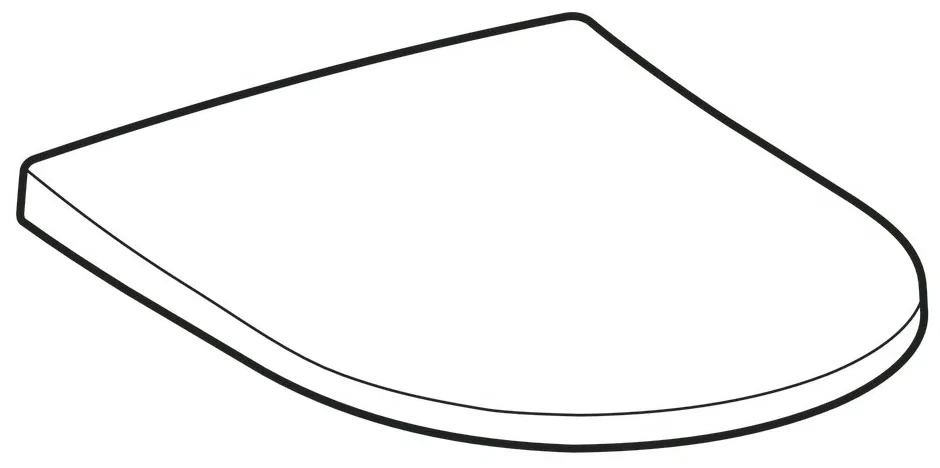 Крышка-сиденье для унитаза Geberit Acanto 500.605.01.2