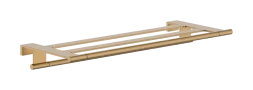 Полка для полотенец 661, с держателем, бронза Hansgrohe AddStoris S 41781140