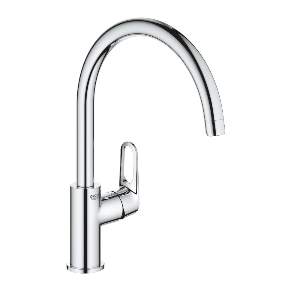 Смеситель для мойки GROHE BAUFLOW, однорычажный 31230001