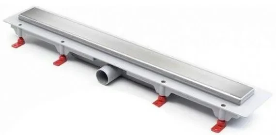 Трап линейный для пола, боковой слив, титан mch ch850/50kn1ti