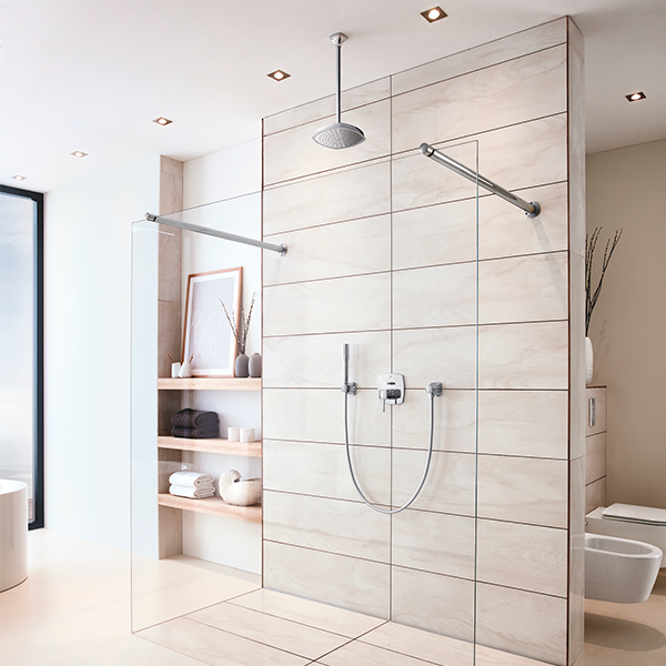 Кронштейн душевой 292, потолочный, хром Grohe Rainshower Grandera 27982000