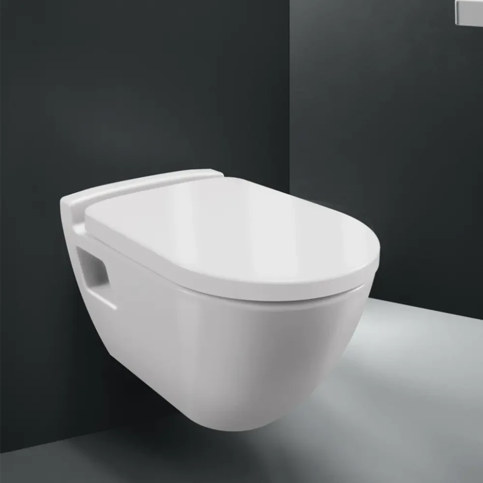 Комплект 4в1: Инсталляция с панелью смыва, унитаз с сиденьем Grohe Solido Perfect 39186000