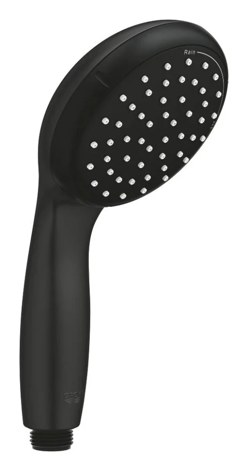 Ручной душ GROHE Vitalio Start 100 2 режима струи, черный матовый (279462430)