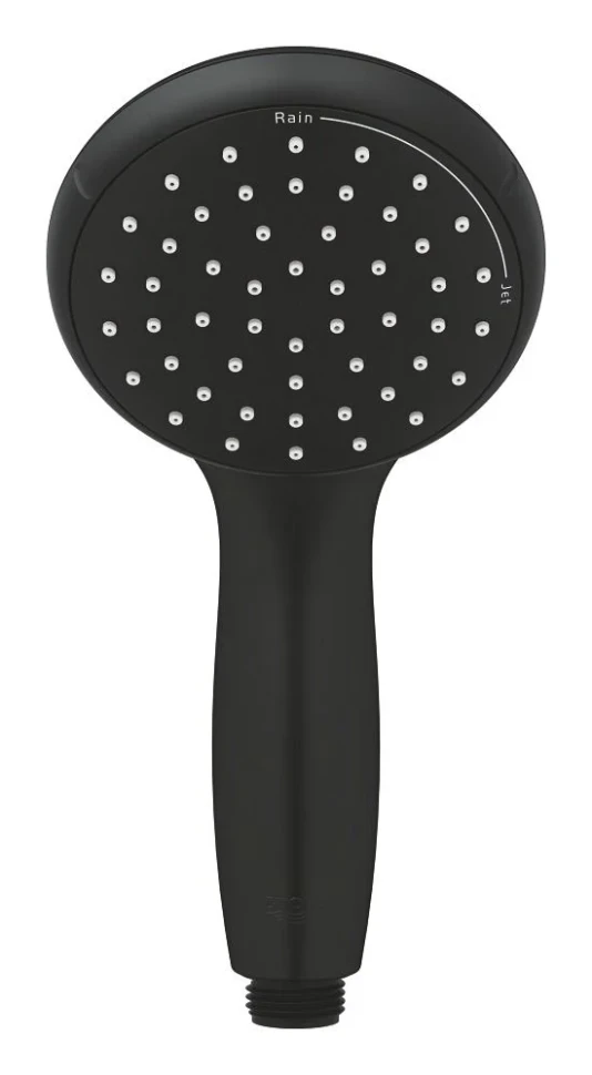 Ручной душ GROHE Vitalio Start 100 2 режима струи, черный матовый (279462430)