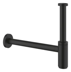 Сифон GROHE 1/4″, черный матовый (295032430)