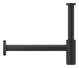 Сифон GROHE 1/4″, черный матовый (295032430)
