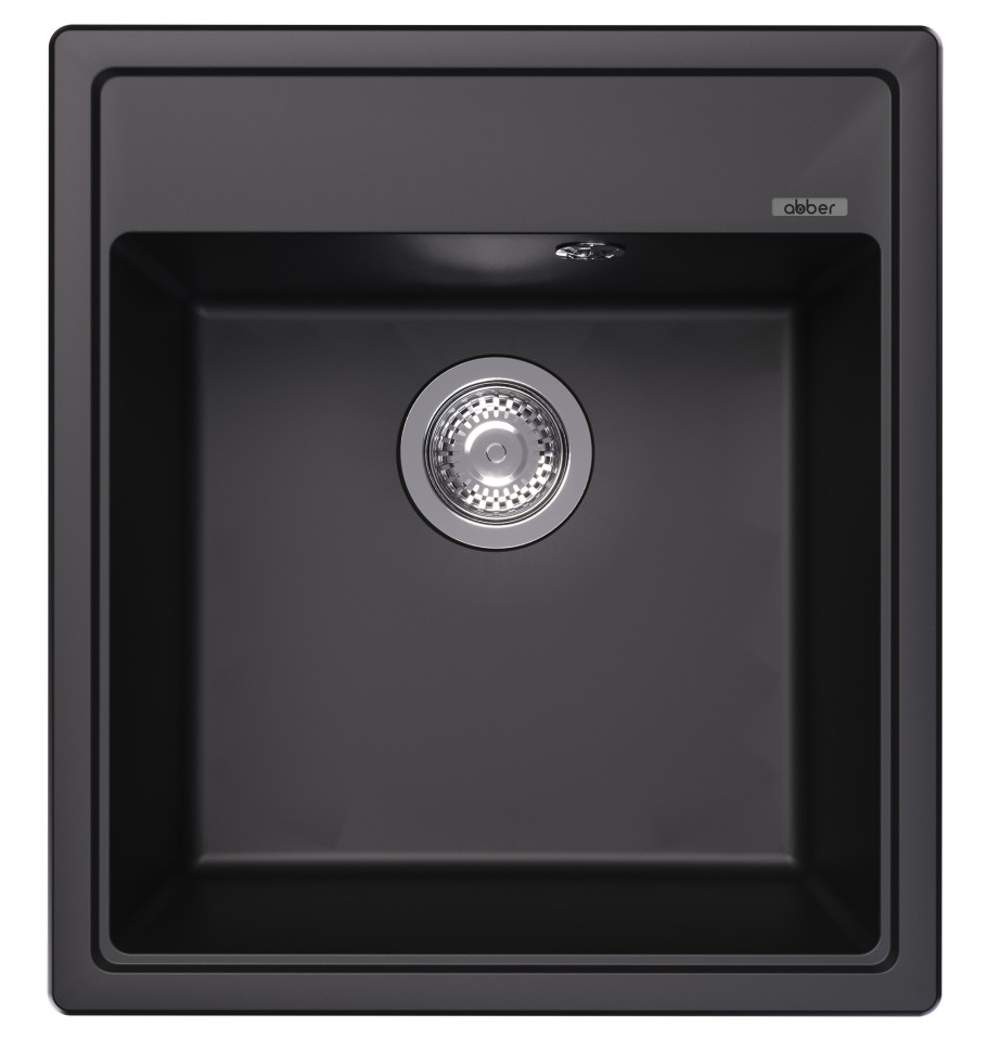 Кухонная мойка ABBER Quarz AQ2901B черная