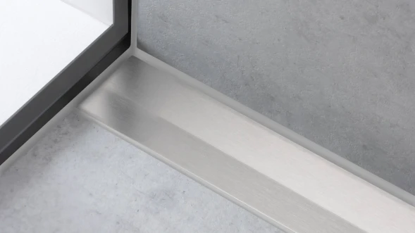 Внешняя часть линейного трапа 1000, под плитку Hansgrohe RainDrain Rock 56033000