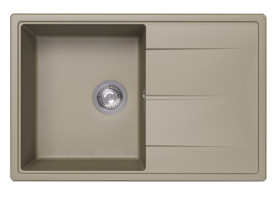 Кухонная мойка ABBER Quarz AQ2904S песочный