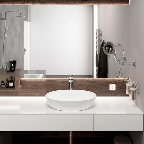 Смеситель для раковины 230, с донным клапаном, черный Hansgrohe Vernis Blend 71552670