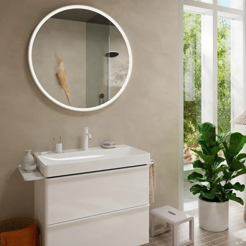 Смеситель для раковины 110, с донным клапаном, белый Hansgrohe Tecturis S 73314700