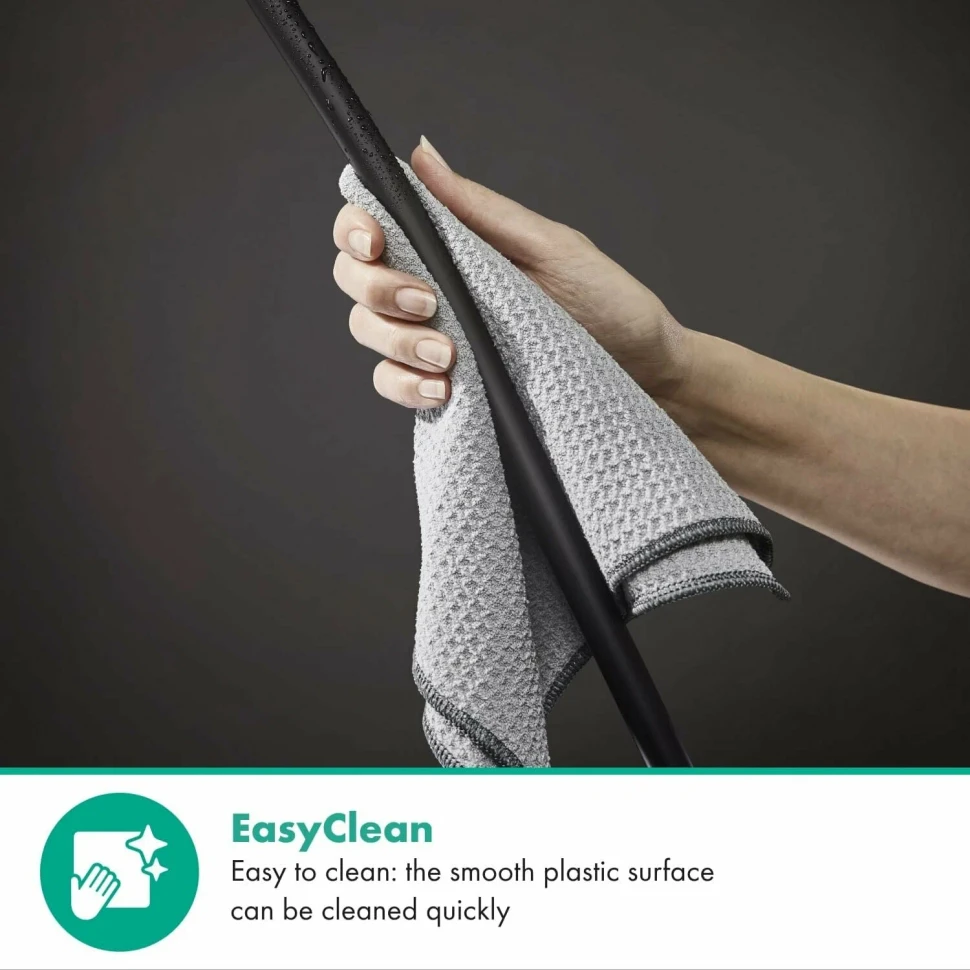 Душевой шланг 1600, черный Hansgrohe Isiflex 28276670