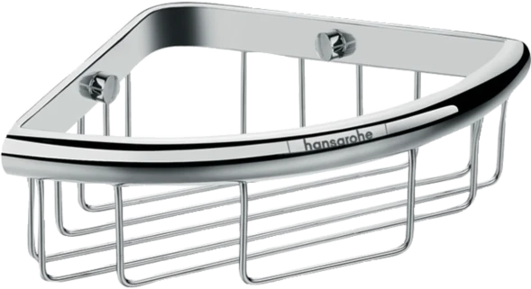 Полочка-корзинка, угловая, хром Hansgrohe Logis Universal 41710000