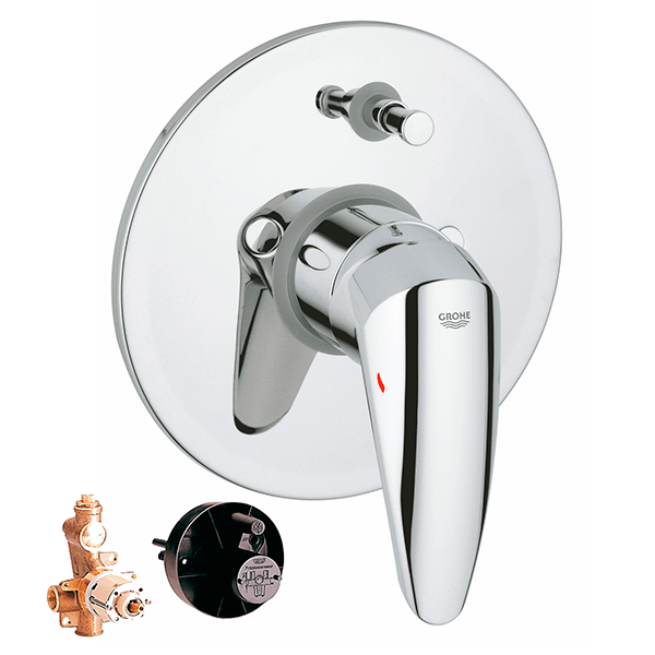 Набор для ванны со встроенным механизмом Grohe Eurodisc 1954801K