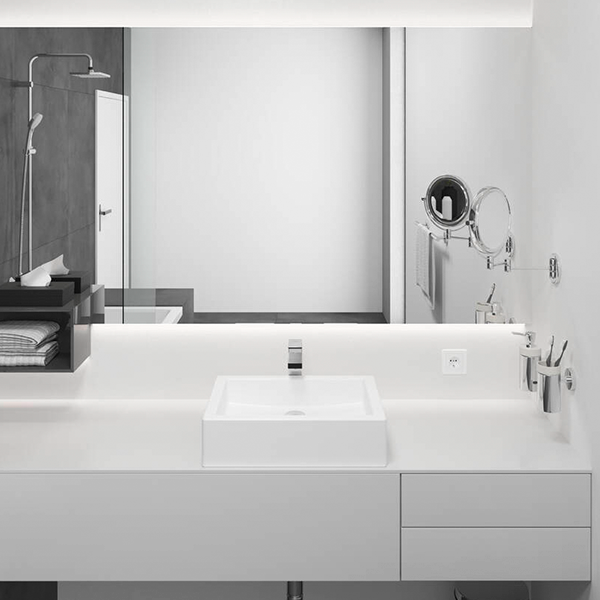 Смеситель для раковины 230, с донным клапаном, хром Hansgrohe Vernis Shape 71562000