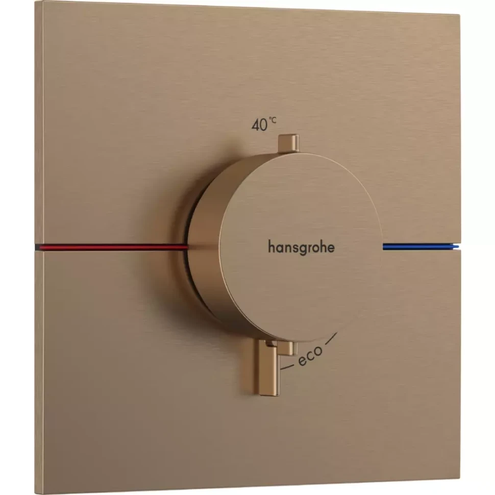 Термостат для душа, встраиваемый, бронза Hansgrohe ShowerSelect Comfort E 15574140