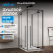 Душевой уголок ABBER Eins AG06099B