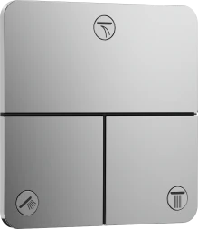 Переключатель потоков, встраиваемый, хром Hansgrohe ShowerSelect Comfort Q 15587000