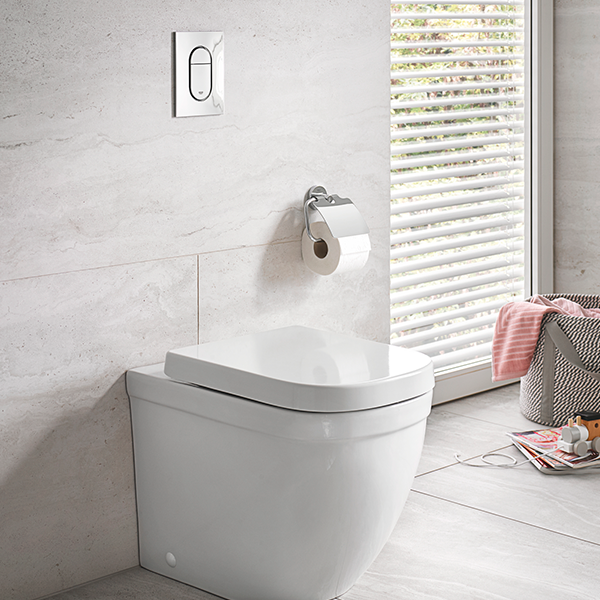 Подвесной унитаз GROHE Euro Ceramic, сиденье с микролифтом, альпин-белый (39554000)