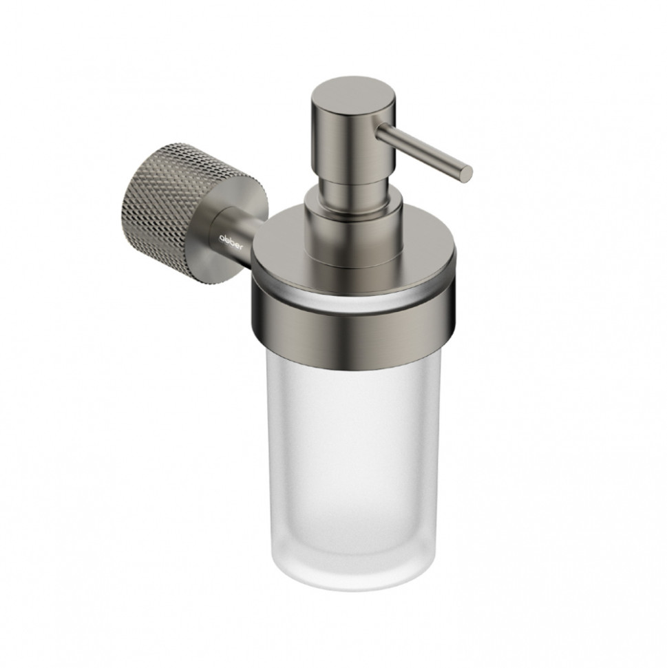 Диспенсер с держателем ABBER Pol 316 AA1959BGG брашированная оружейная сталь