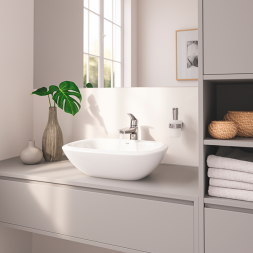 Смеситель для раковины, размер XL, хром Grohe Eurosmart 23971003