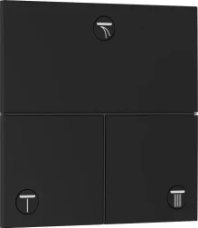 Переключатель потоков, встраиваемый, черный Hansgrohe ShowerSelect Comfort E 15573670