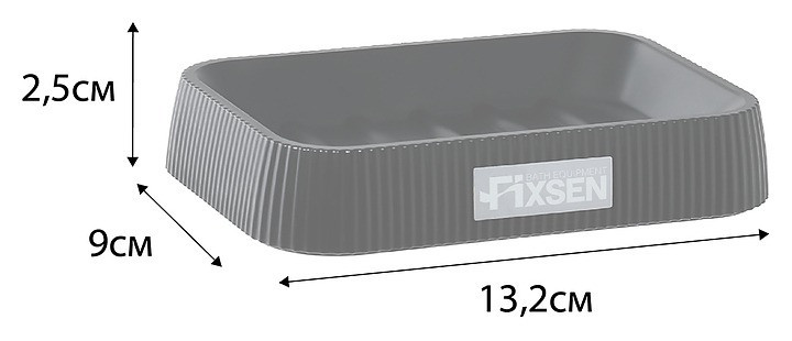 "BLACK WOOD" Мыльница FX-401-4
