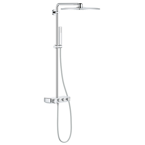 Душевая система с термостатом, хром Grohe Euphoria SmartControl System 310 Cube Duo 26508000