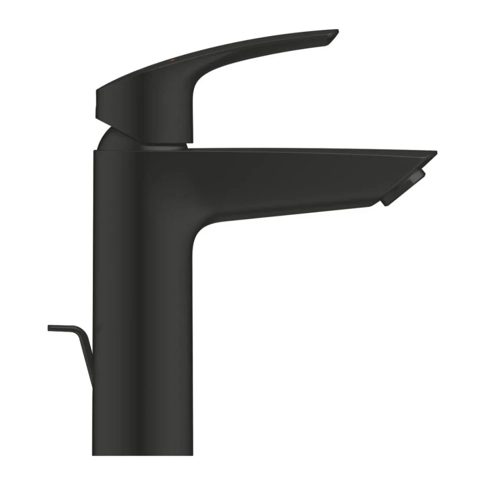 Смеситель для раковины с донным клапаном, размер M, черный Grohe Eurosmart 233222433