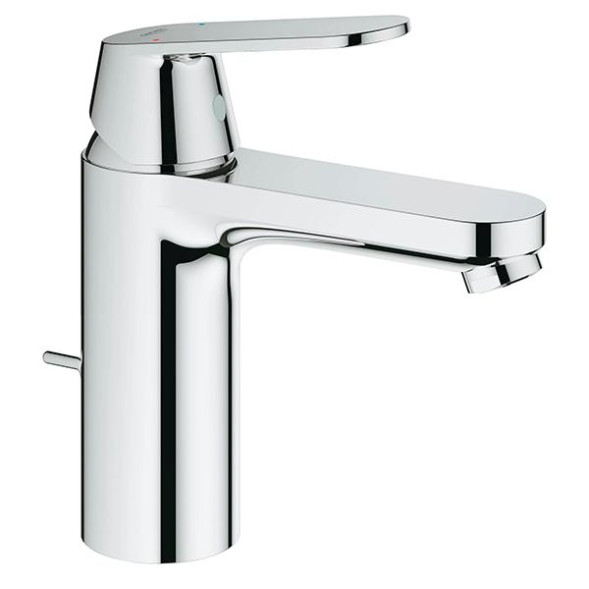 Смеситель для раковины GROHE EuroSmart Cosmopolitan с донным клапаном, средний излив, хром 23325000