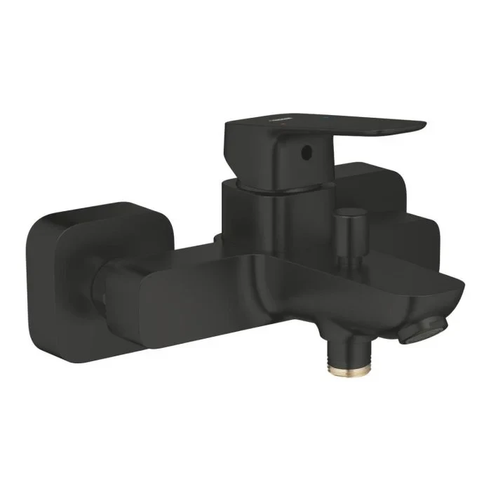 Смеситель для ванны, черный Grohe Cubeo 1018132430