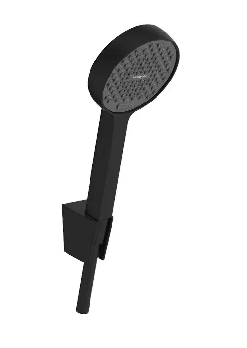 Ручной душ с держателем и шлангом, черный Hansgrohe Activera Select S 2jet 28052670