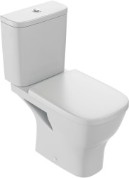 Унитаз напольный, безободковый, белый Jacob Delafon Struktura UJX102-00