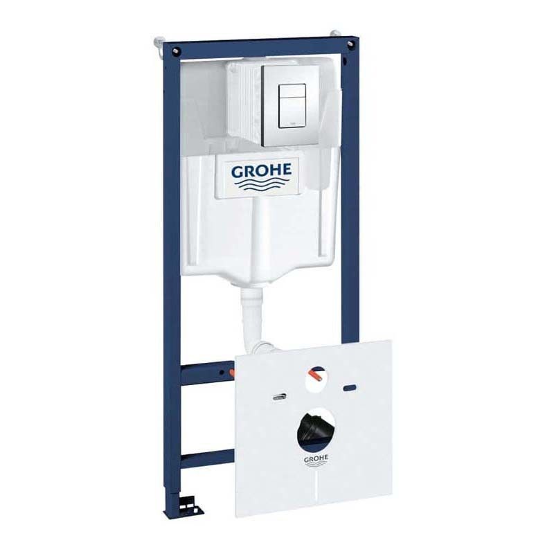 Инсталляция Grohe Rapid SL 5 в 1 в сборе, для подвесного унитаза, c Fresh