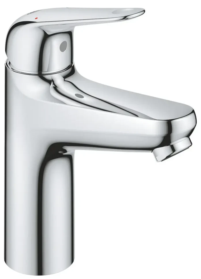 Смеситель для раковины с донным клапаном, размер M, хром Grohe Euroeco 24267001