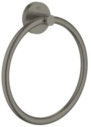 Кольцо для полотенца, тёмный графит матовый Grohe Essentials 40365AL1